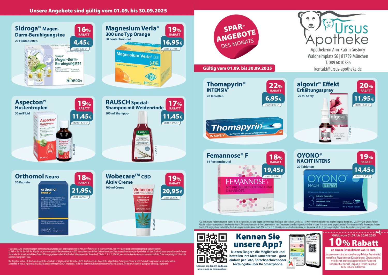 Angebote September 2025